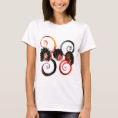 CURLZ "DE DRIE" T-shirt (Voorkant)