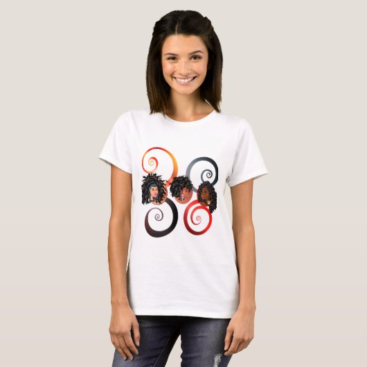 CURLZ "DE DRIE" T-shirt (Voorkant volledig)