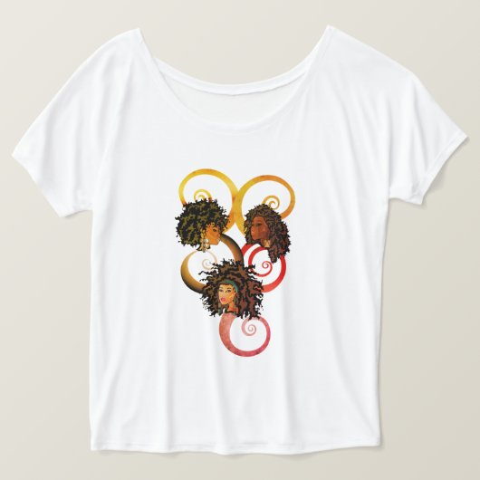 CURLZ "DE DRIE" T-shirt (Design voorkant)