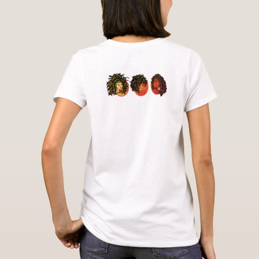 CURLZ "DE DRIE" T-shirt (Achterkant)