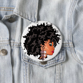 CURLZ "LIZA"-Button Ronde Button 4,0 Cm