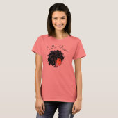 CURLZ "LIZA CURLS POPPIN" T-Shirt (Voorkant volledig)
