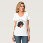 CURLZ "LIZA CURLS POPPIN" T-Shirt (Voorkant volledig)