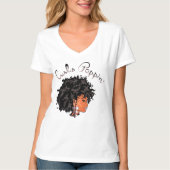 CURLZ "LIZA CURLS POPPIN" T-Shirt (Voorkant)