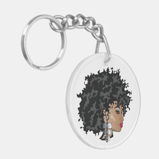 CURLZ "LIZA" SLEUTELHANGER (Voorkant Links)