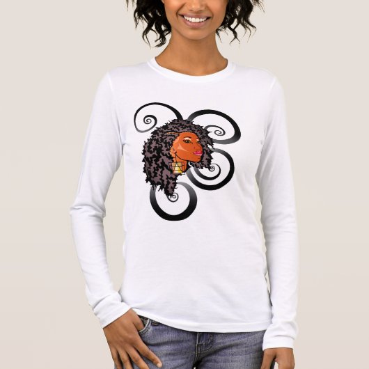 CURLZ "SHAY" T-Shirt (Voorkant)