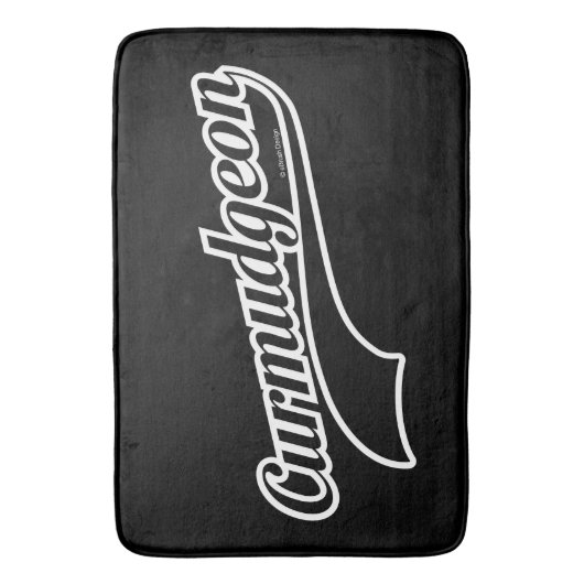 Curmudgeon Bath Mat (Voorkant Verticaal)