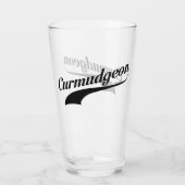 Curmudgeon Glas (Achterkant)