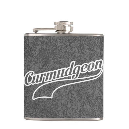 Curmudgeon Hip Flask Heupfles (Voorkant)