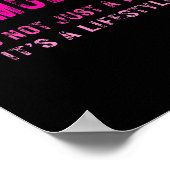 Curmudgeon It's Not Just A Word, It's A Lifestyle Poster (Hoek)