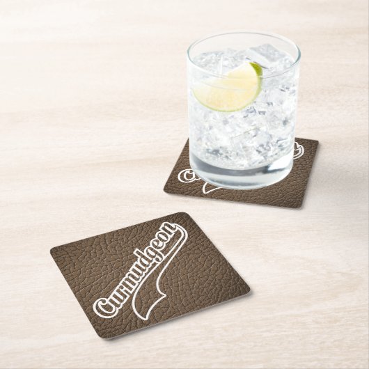 Curmudgeon Kartonnen Onderzetters (Insitu)