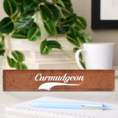 Curmudgeon Naambordje