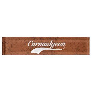 Curmudgeon Naambordje