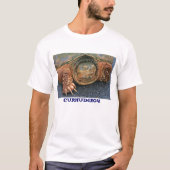 CURMUDGEON shirt Snapping Turtle Grumpy (Voorkant)
