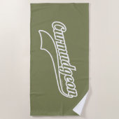 Curmudgeon Strandlaken (Voorkant)