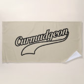 Curmudgeon Strandlaken (Voorkant)