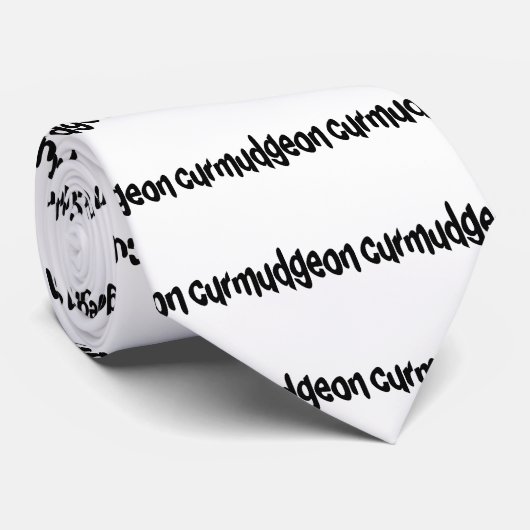 Curmudgeon Stropdas (Opgerold)