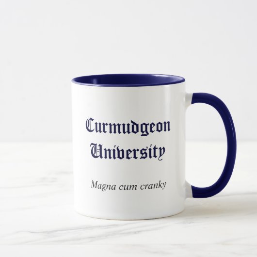 Curmudgeon University Mok (Rechts)