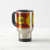 Curmudgeon van wereldklasse reisbeker (Voorkant links)