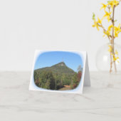 Currahee Mountain Wenskaart Kaart (Gele Bloem)