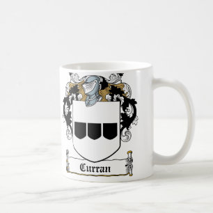 Curran Family Crest Koffiemok