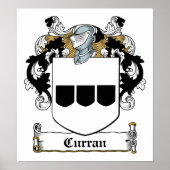 Curran Family Crest Poster (Voorkant)