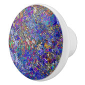 Currant Leaves Tree Art Keramische Tegel knop (Rechts)