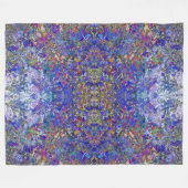 Currant Leaves Tree Art Meditatie Fleece Deken (Voorkant (Horizontaal))