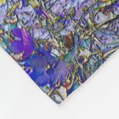 Currant Leaves Tree Art Meditatie Fleece Deken (Hoek)