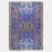 Currant Leaves Tree Art Meditatie Gooi Deken (Voorkant Verticaal)