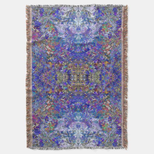 Currant Leaves Tree Art Meditatie Gooi Deken (Voorkant Verticaal)