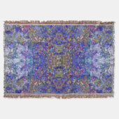 Currant Leaves Tree Art Meditatie Gooi Deken (Voorkant)