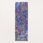 Currant Leaves Tree Art Meditatie Yoga Mat (Achterkant)