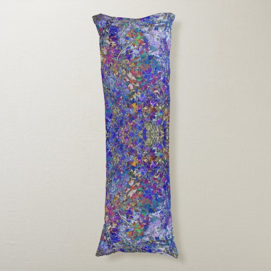 Currant Leaves Tree Art Meditatief Lichaam Kussen (Voorkant Verticaal)