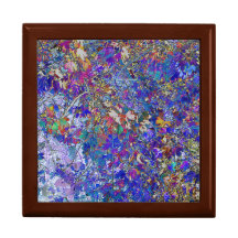 Currant Leaves Tree Art Sieraden Geschenkdoos