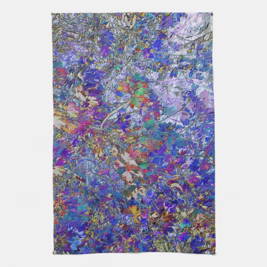 Currant Leaves Tree Art Tafel Serving Tray Theedoek (Verticaal)