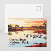 Currawinya National Park Australië Briefkaart (Voorkant / Achterkant)