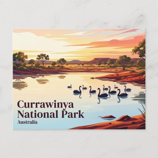 Currawinya National Park Australië Briefkaart (Voorkant)