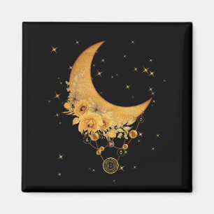 Currency Virtual On The Moon Spiritual Graphic Magneet