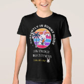 Currently in Bunny Mode  Tri-Blend Shirt (Voorkant)