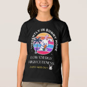 Currently in Bunny Mode  Tri-Blend Shirt (Voorkant)