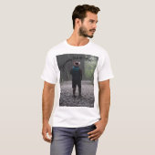 Currently Out of Office Minimalist Travel T-Shirt (Voorkant volledig)
