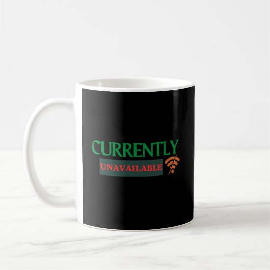 Currently Unavailable Funny WiFi Offline Coffee Koffiemok (Links)