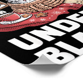 Currently Under A Blanket Cat Cute Lazy Cat Lover Poster (Hoek)