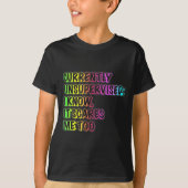 Currently Unsupervised Funny Quote Humor Sarcastic T-shirt (Voorkant)