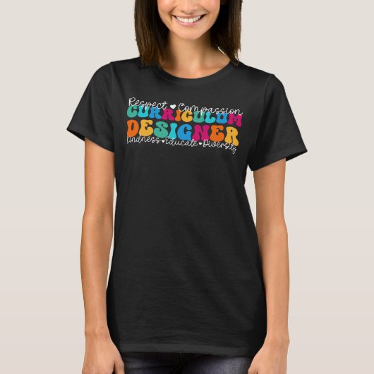 Curriculum Designer Appreciation Week Terug naar s T-shirt (Voorkant)