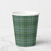 Currie Clan Tartan Pset Paper Cups Papieren Bekers (Achterkant)
