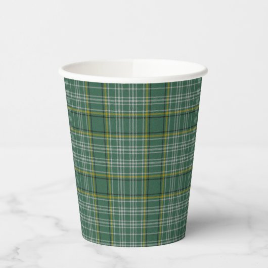 Currie Clan Tartan Pset Paper Cups Papieren Bekers (Links)