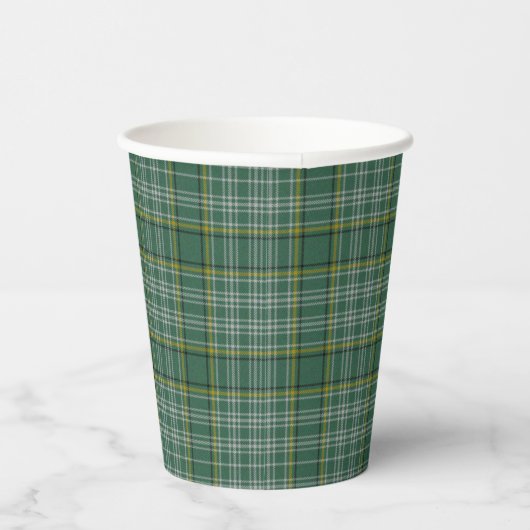 Currie Clan Tartan Pset Paper Cups Papieren Bekers (Rechts)