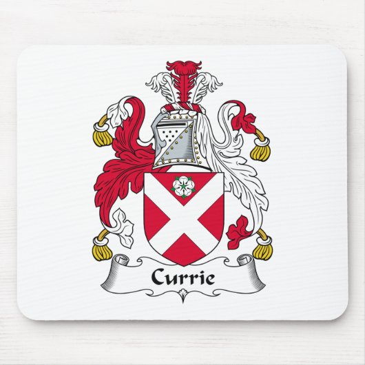 Currie Family Crest Muismat (Voorkant)